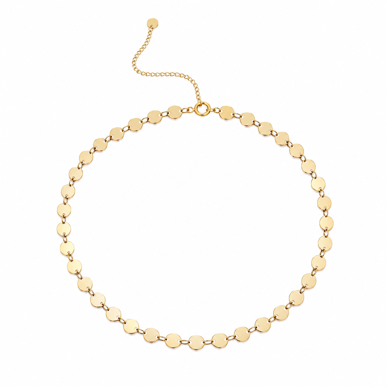 CHOKER MINI MEDALINHAS