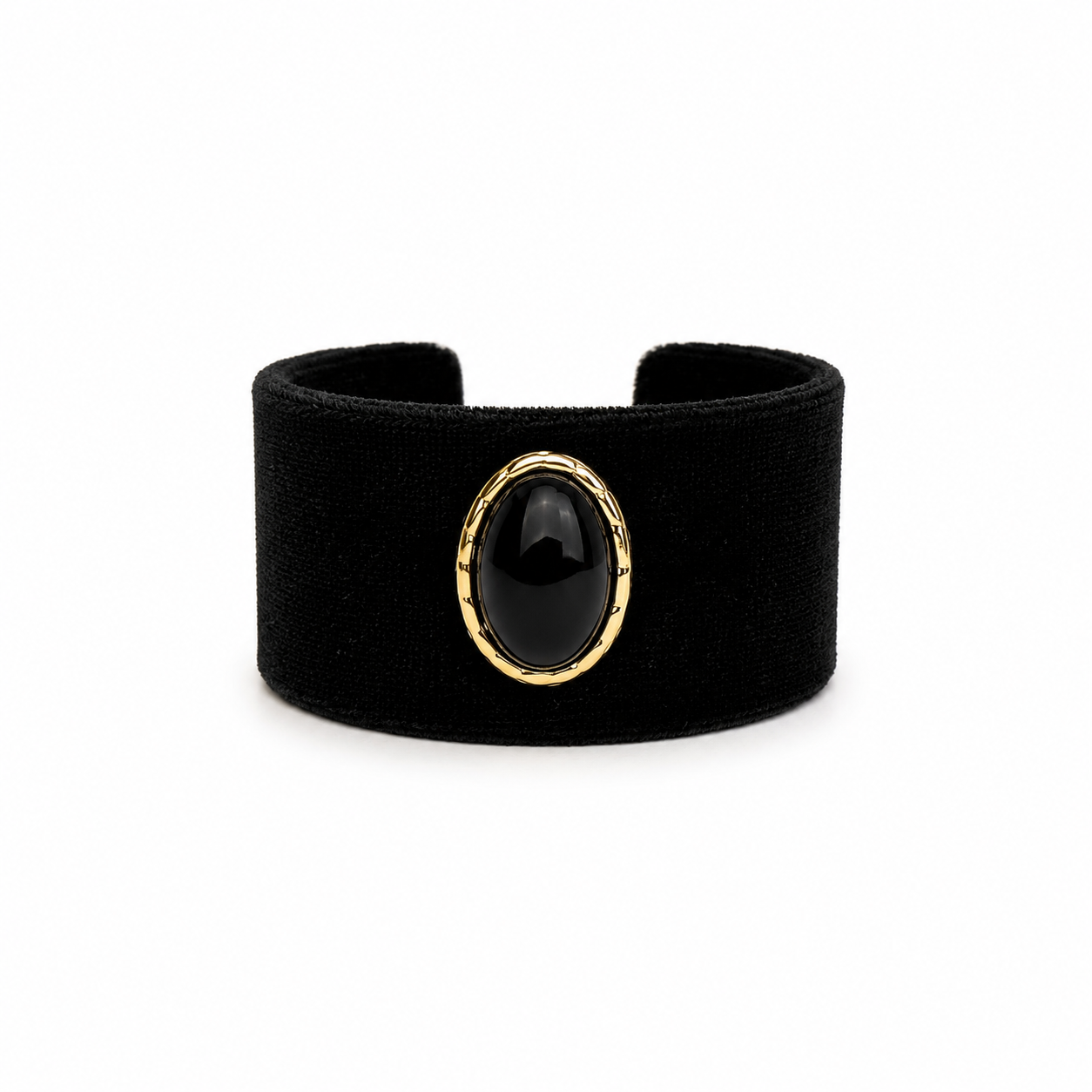 Bracelete Veludo Preto