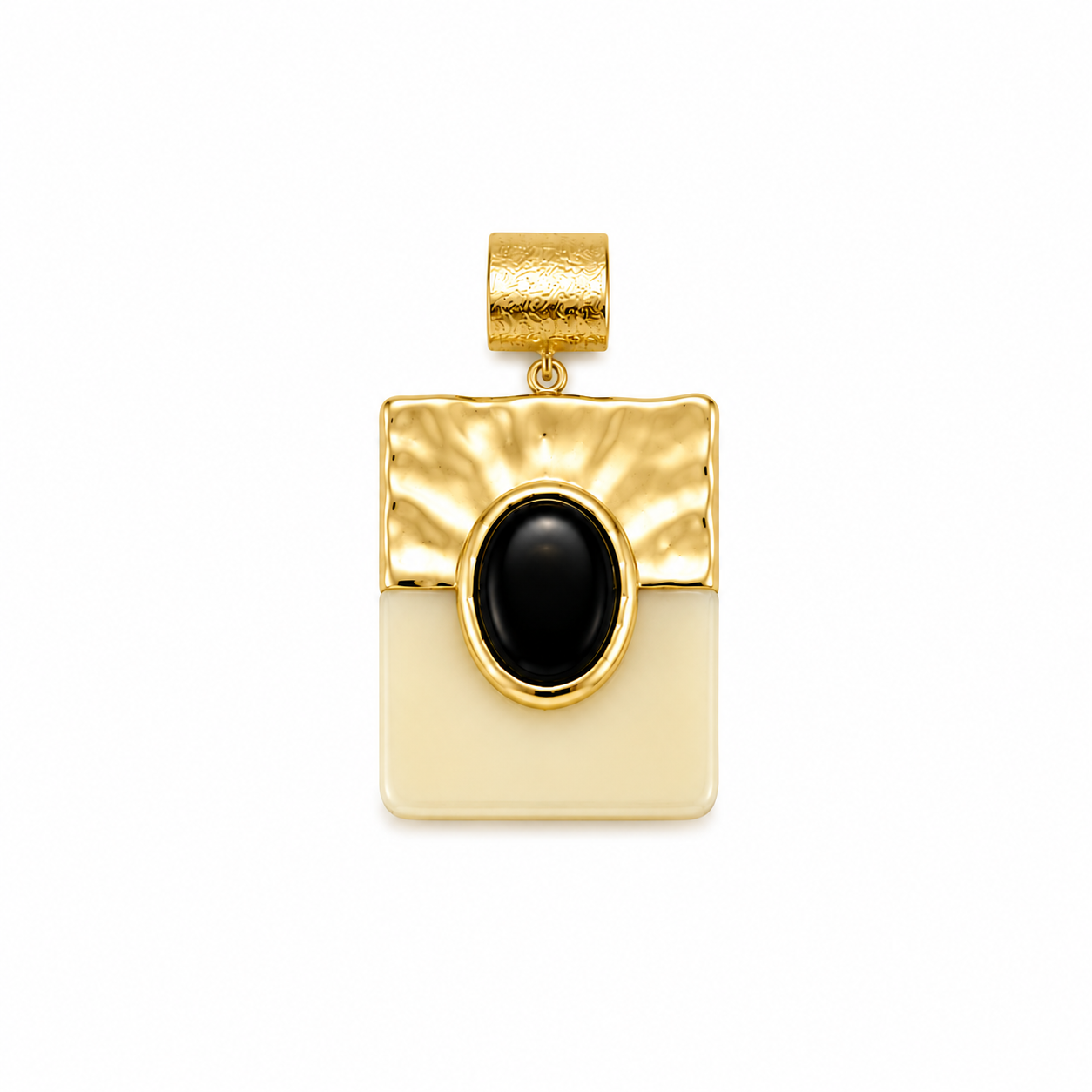 PINGENTE BOSS P&B BANHO OURO UNICO
