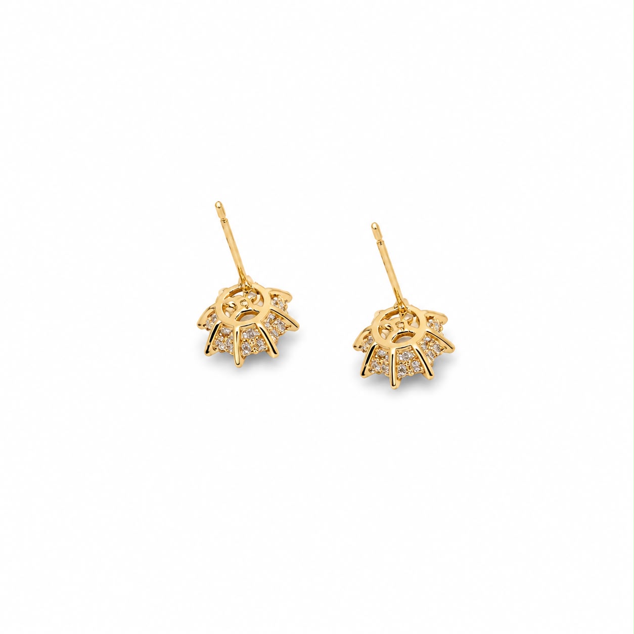Brinco Flor Cristal