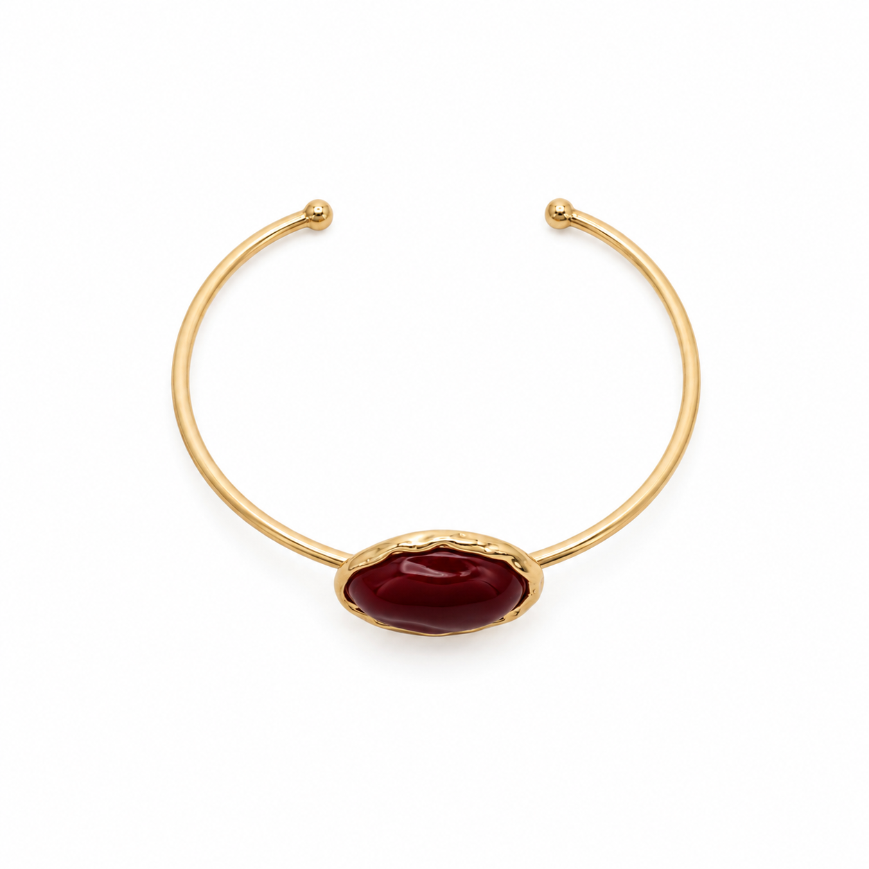 Bracelete Orgânico Marsala