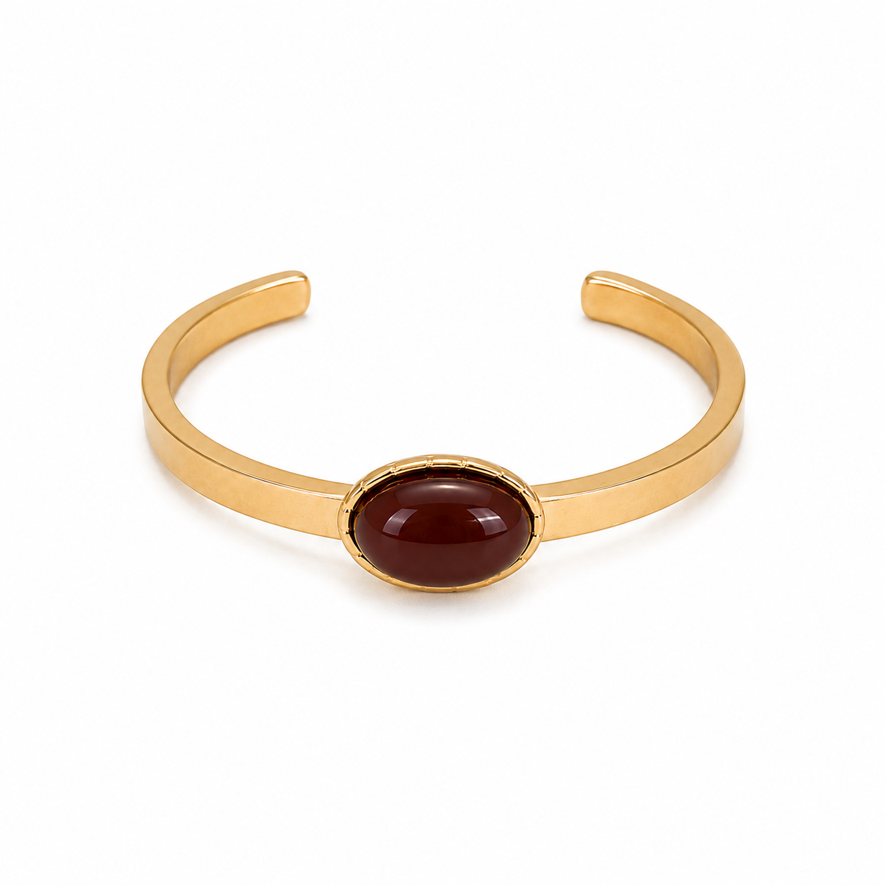 Bracelete Oval Marrom