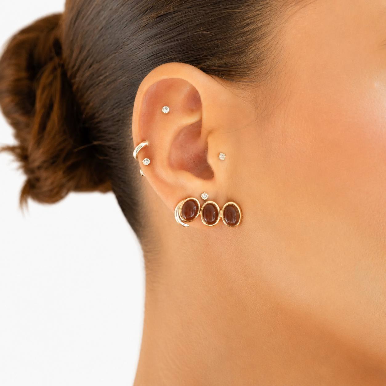 Earcuff Malu Marrom