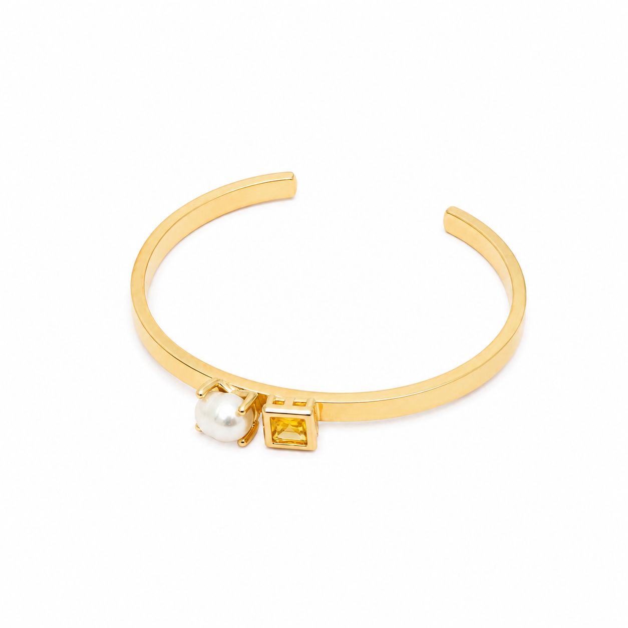 Bracelete Citrino Pérola
