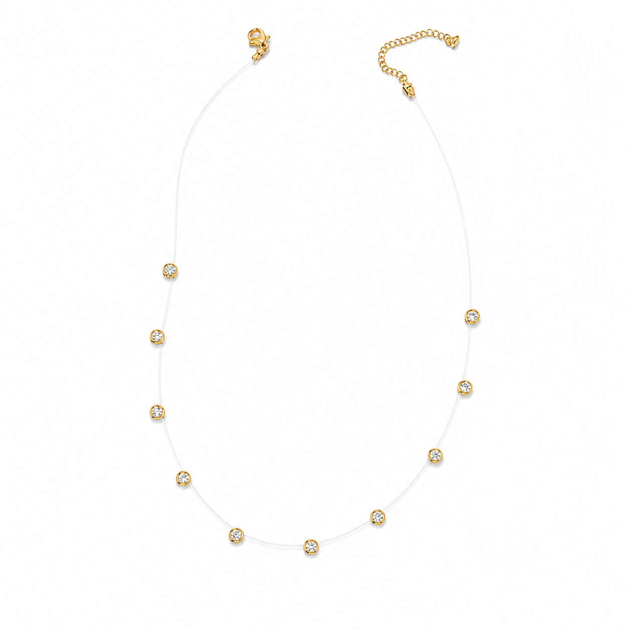 Colar Ponto de Luz Nylon