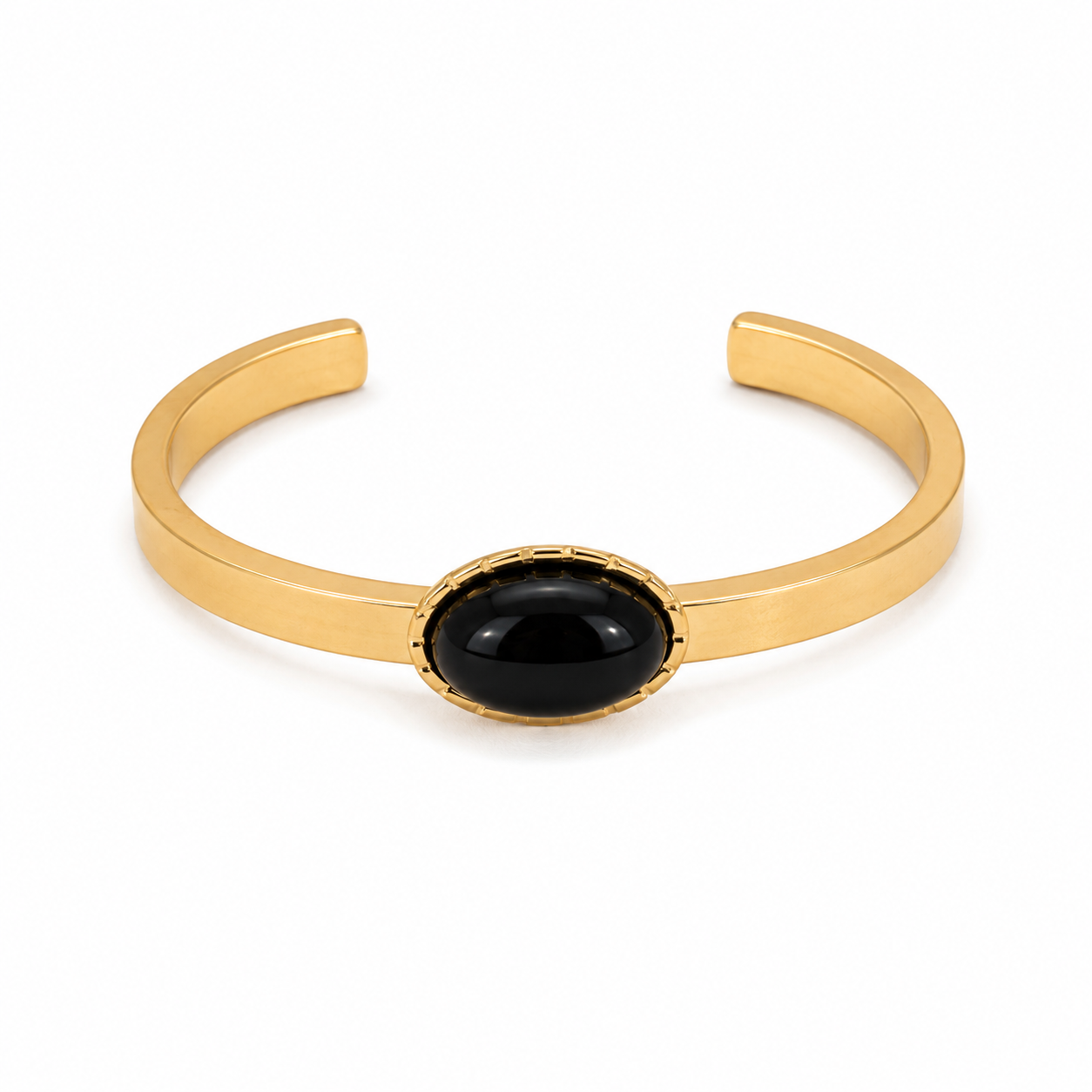 Bracelete Oval Preto