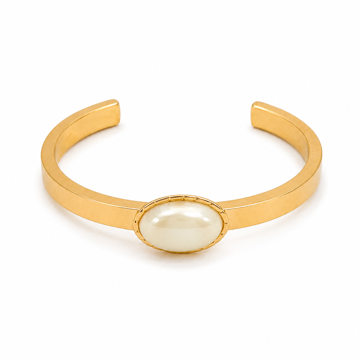 Bracelete Oval Perolado