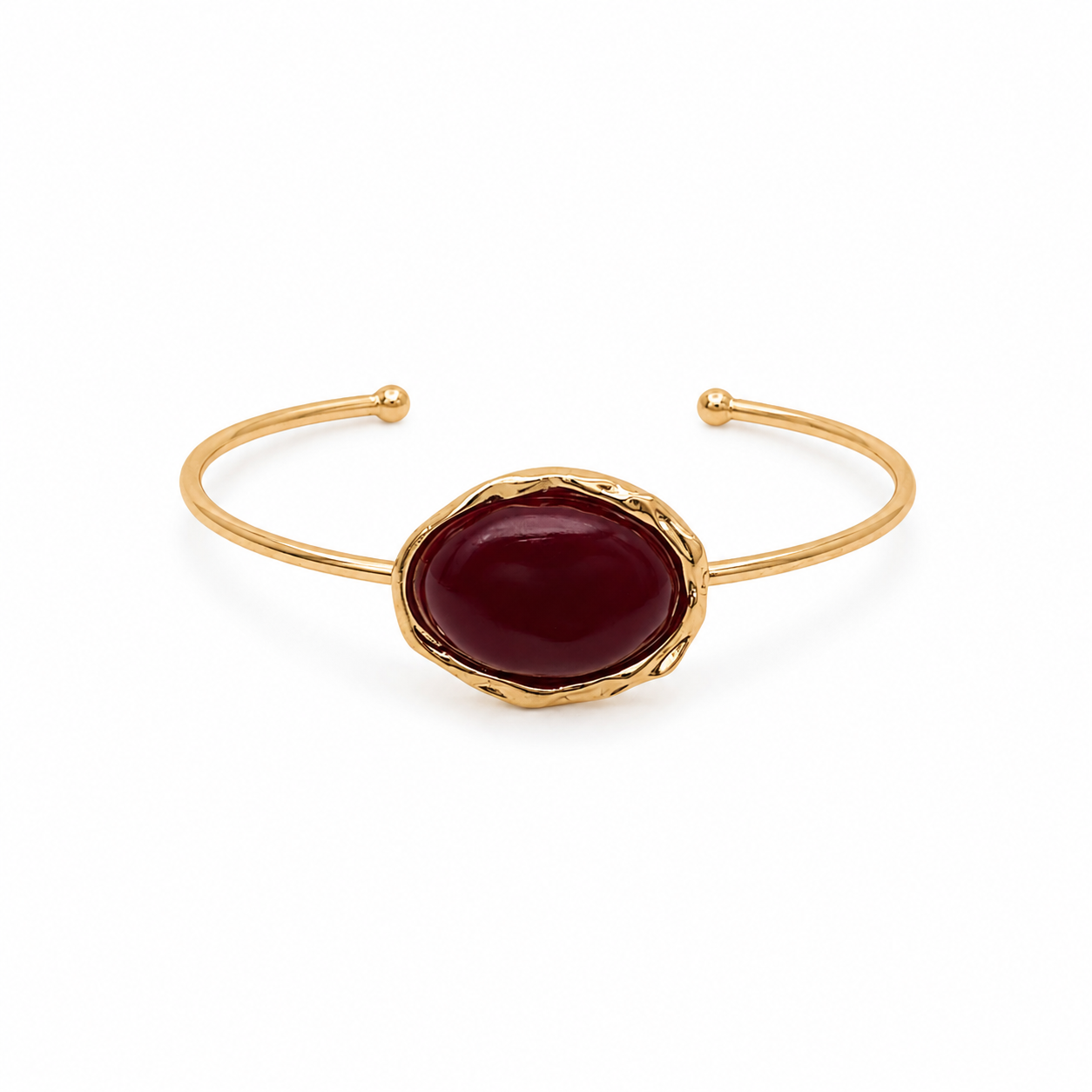 Bracelete Orgânico Marsala