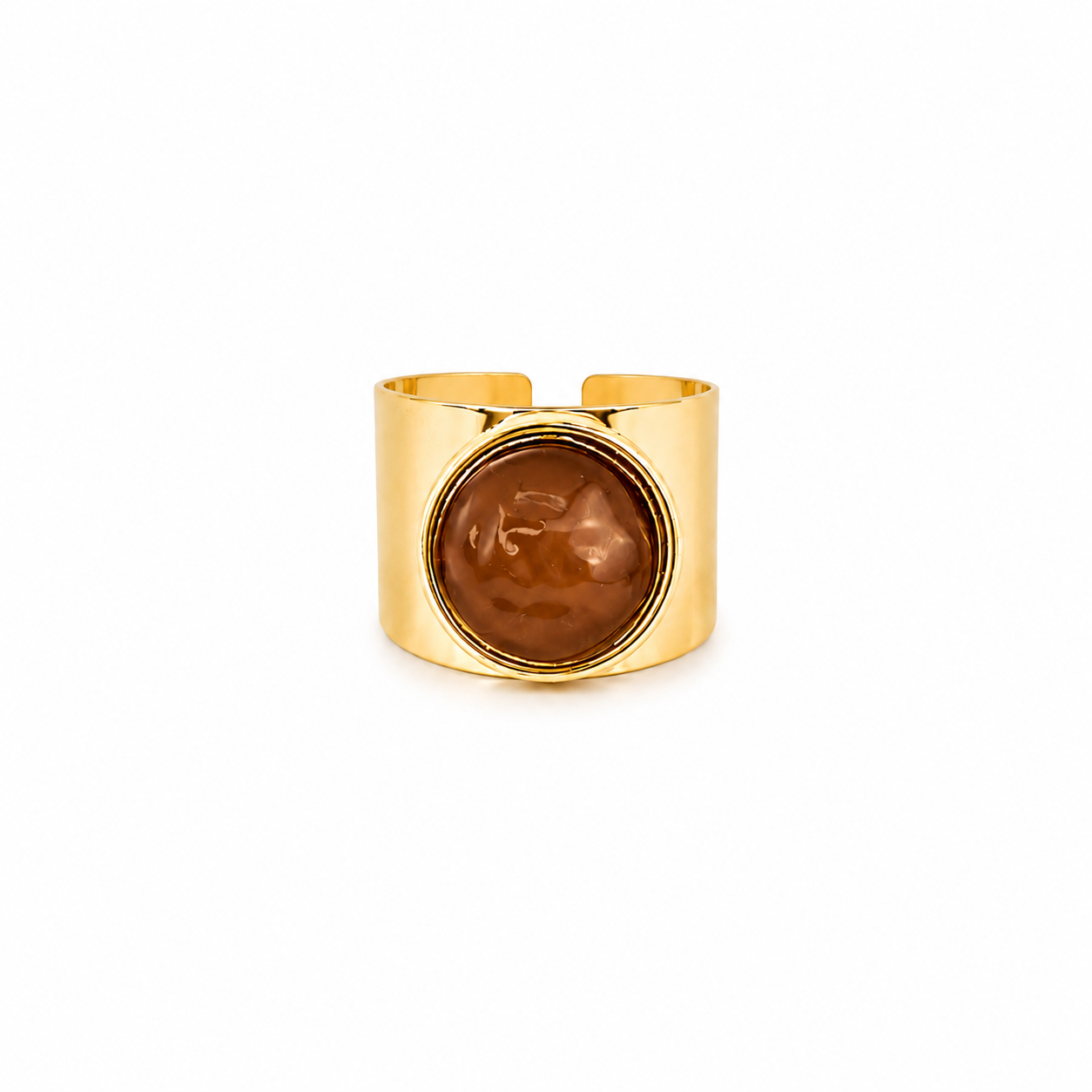 Anel Boton Capuccino