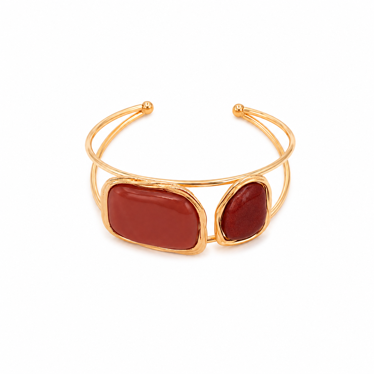 Bracelete Karla Duo Marrom