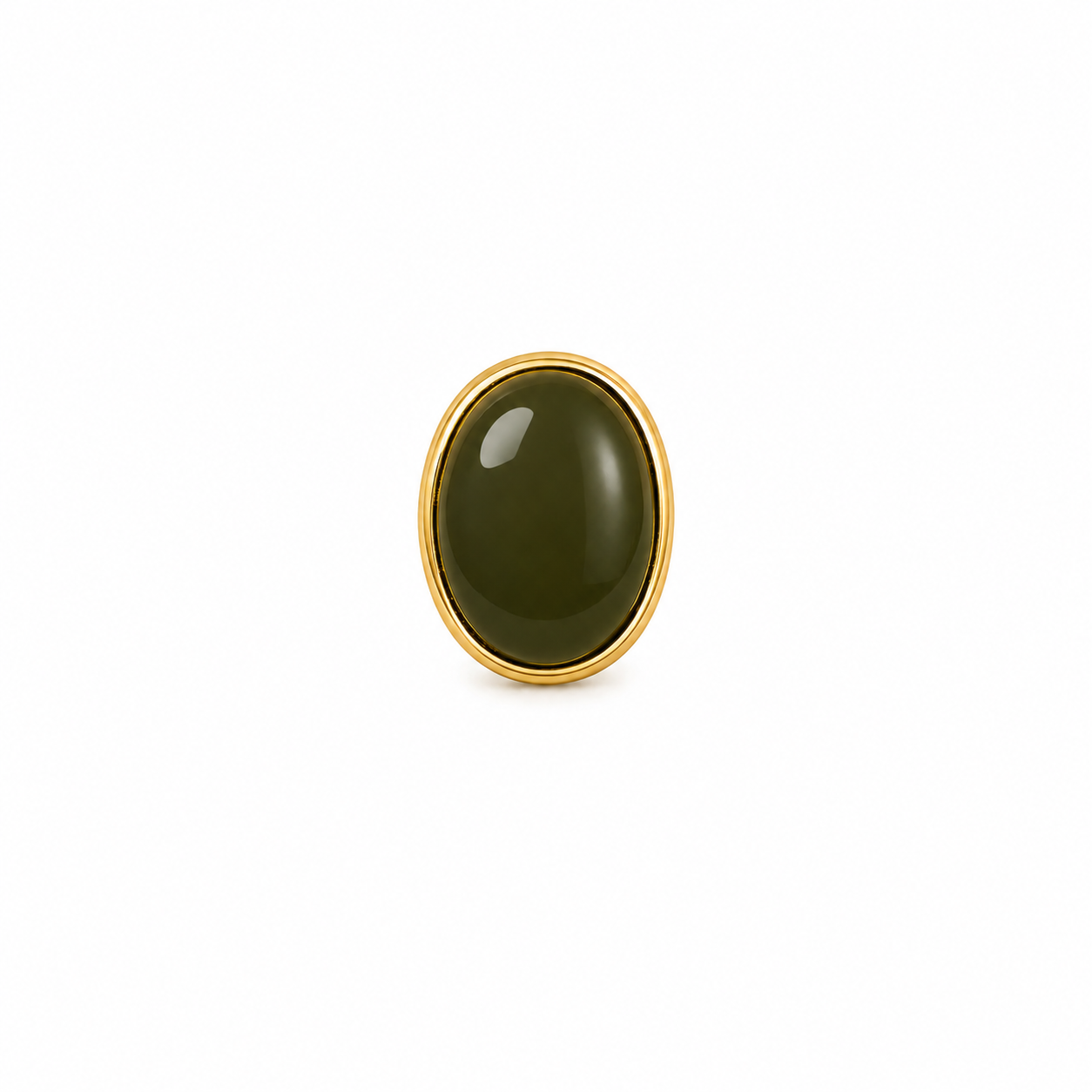 Anel Paris Oval Oliva
