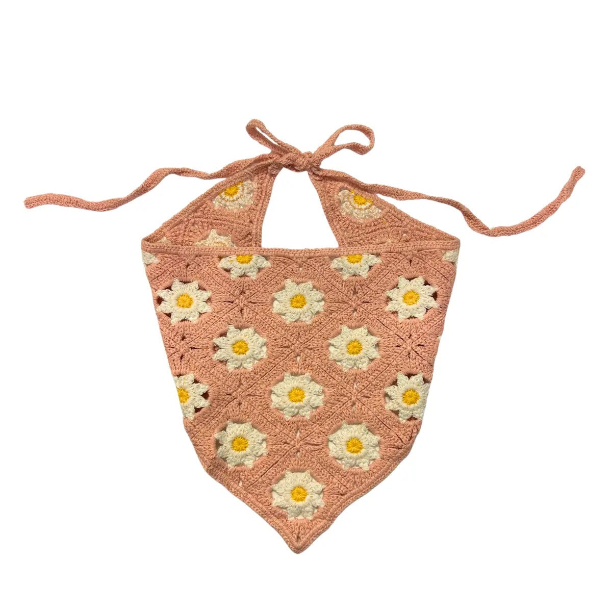 LENCO CROCHE ROSE