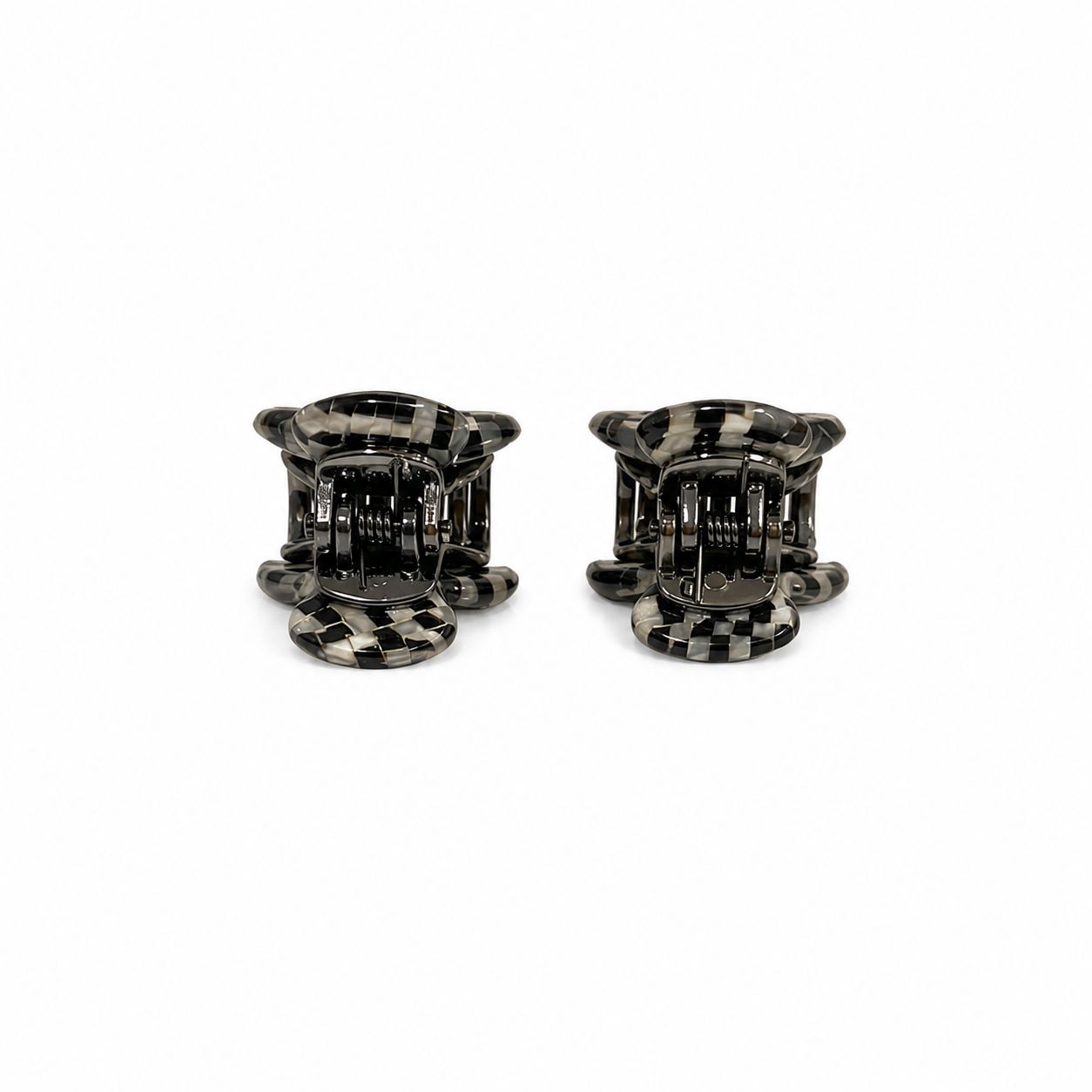 PRESILHA DUPLA MINI ACETATO P&B