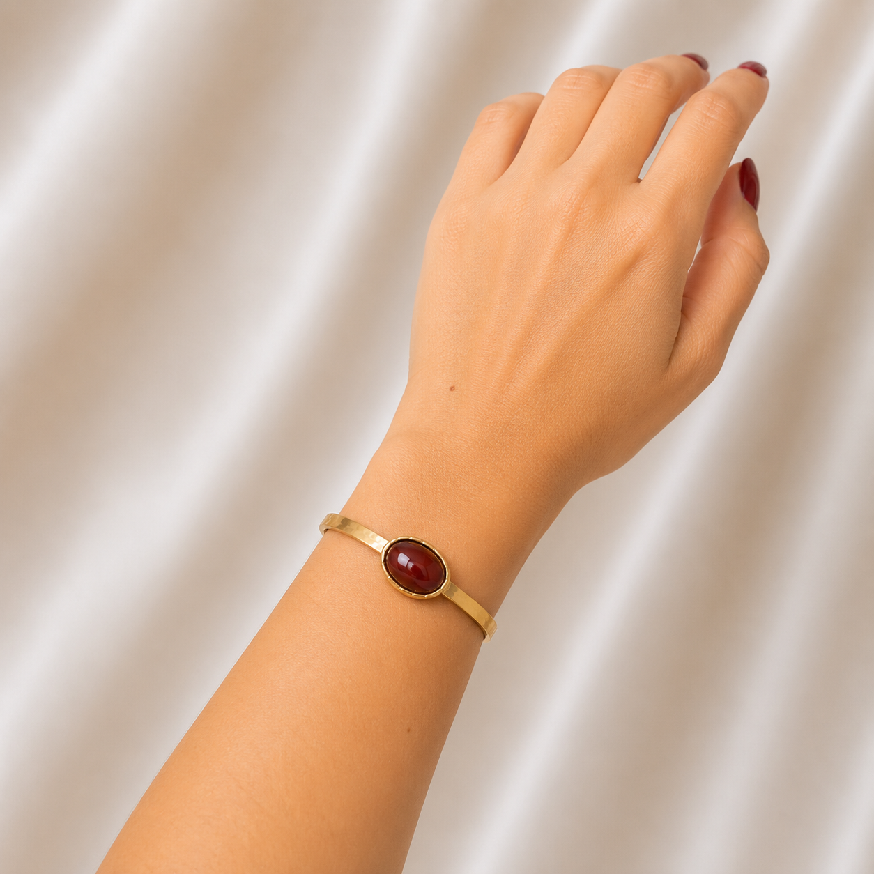 Bracelete Oval Marrom