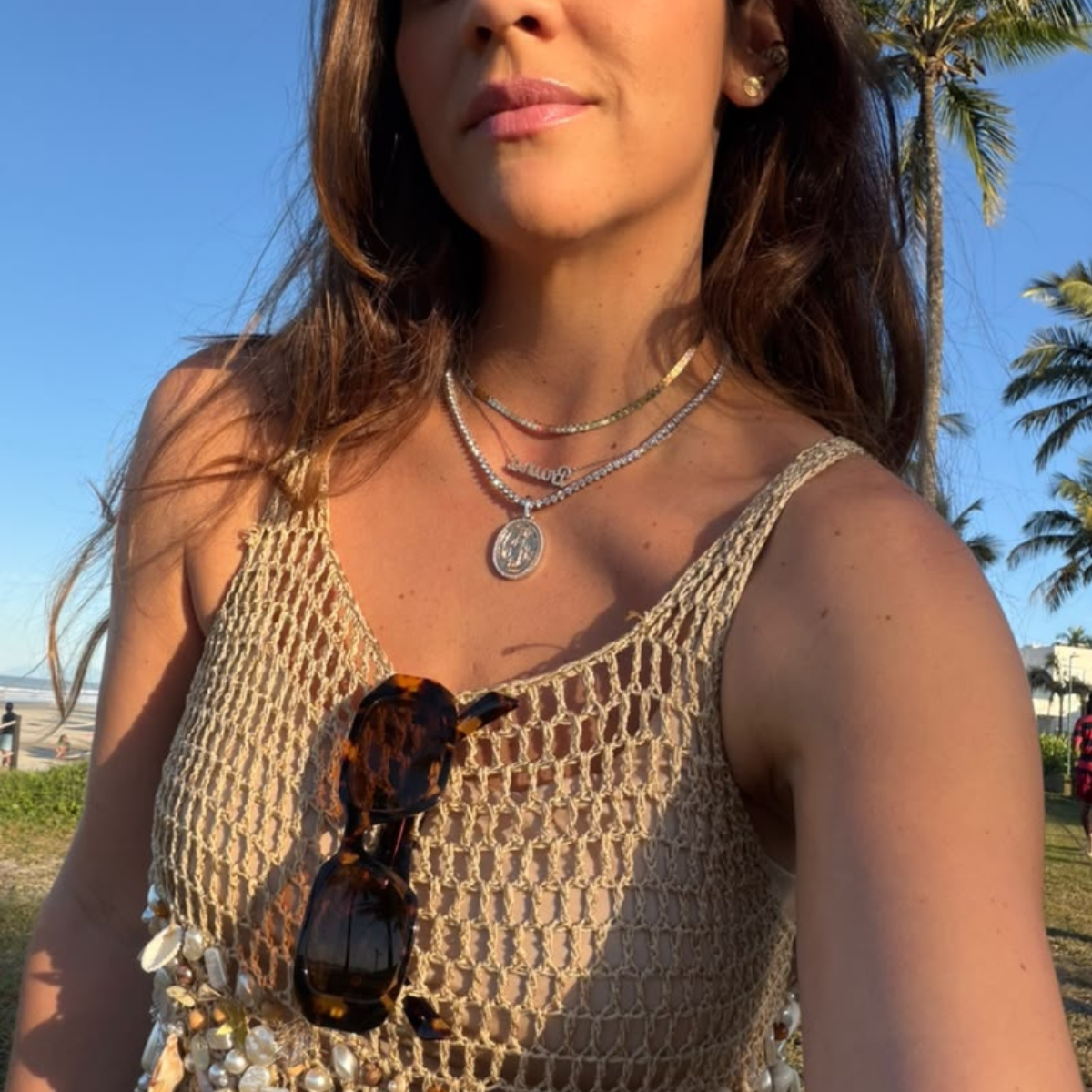 Pingente Medalha Milagrosa Mix de Banhos